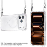 Custodia magnetica antiurto XDcase con fori ai quattro angoli, cordino non incluso., For iPhone 17 Pro Max, For iPhone 17 Pro, For iPhone 17, For iPhone Air