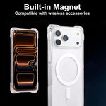 Custodia magnetica antiurto XDcase con fori ai quattro angoli, cordino non incluso., For iPhone 17 Pro Max, For iPhone 17 Pro, For iPhone 17, For iPhone Air