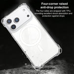 Custodia magnetica antiurto XDcase con fori ai quattro angoli, cordino non incluso., For iPhone 17 Pro Max, For iPhone 17 Pro, For iPhone 17, For iPhone Air