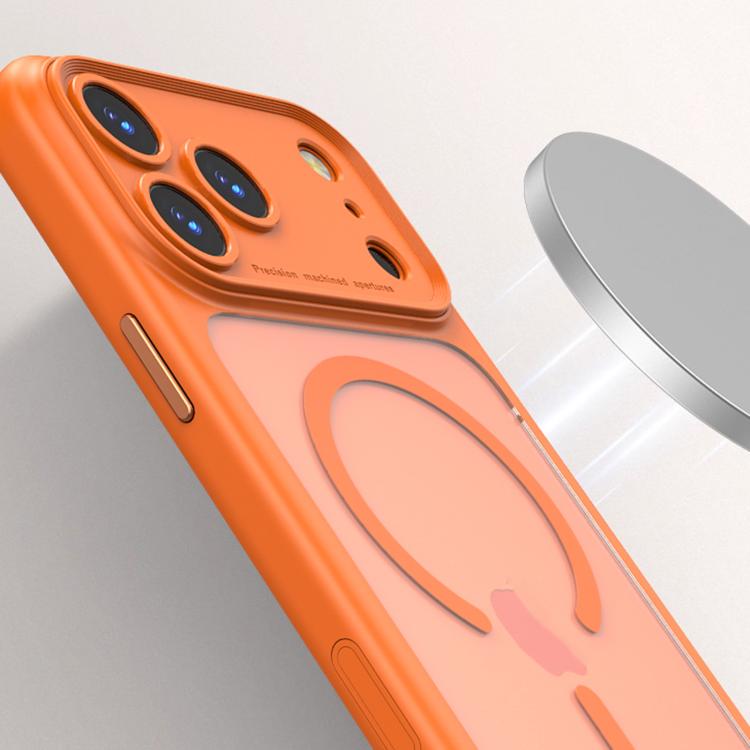 Custodia magnetica trasparente antiurto per telefono in PC con fori di precisione., For iPhone 17 Pro Max, For iPhone 17 Pro