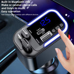 Lettore MP3 Bluetooth per auto F9 con caricatore rapido e cavo retrattile, F9 with Retractable Cable
