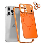 Passa alla custodia magnetica per telefono con cornice in metallo e lente della serie 17 X1, For iPhone 14 Pro, For iPhone 14 Pro Max, For iPhone 13 Pro Max, For iPhone 13 Pro