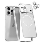 Passa alla custodia magnetica per telefono con cornice in metallo e lente della serie 17 X1, For iPhone 14 Pro, For iPhone 14 Pro Max, For iPhone 13 Pro Max, For iPhone 13 Pro