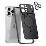 Passa alla custodia magnetica per telefono con cornice in metallo e lente della serie 17 X1, For iPhone 14 Pro, For iPhone 14 Pro Max, For iPhone 13 Pro Max, For iPhone 13 Pro