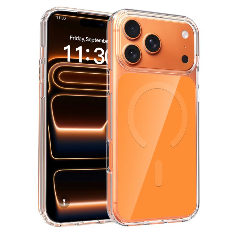 Custodia magnetica colorata ibrida in PC rigido e TPU morbido per telefono, For iPhone 17 Pro Max, For iPhone 17 Pro, For iPhone 17