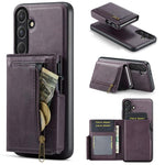 Fierre Shann Oil Wax Vegan Leather Magnetic Card Holder Retro Phone Case, For Galaxy S26+ 5G, For Galaxy S26 Ultra 5G, For Galaxy S26 5G, For Galaxy S25 FE 5G