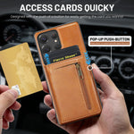 Fierre Shann Oil Wax Vegan Leather Magnetic Card Holder Retro Phone Case, For Galaxy S22 Ultra 5G, For Galaxy S22+ 5G, For Galaxy S22 5G