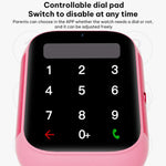 Smartwatch per bambini FA96 con schermo da 1,57 pollici, rete 4G e tracciamento GPS.