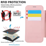 Custodia per telefono ultra sottile in ecopelle con supporto girevole e placcatura magnetica., For iPhone 17, For iPhone Air, For iPhone 16 Pro Max