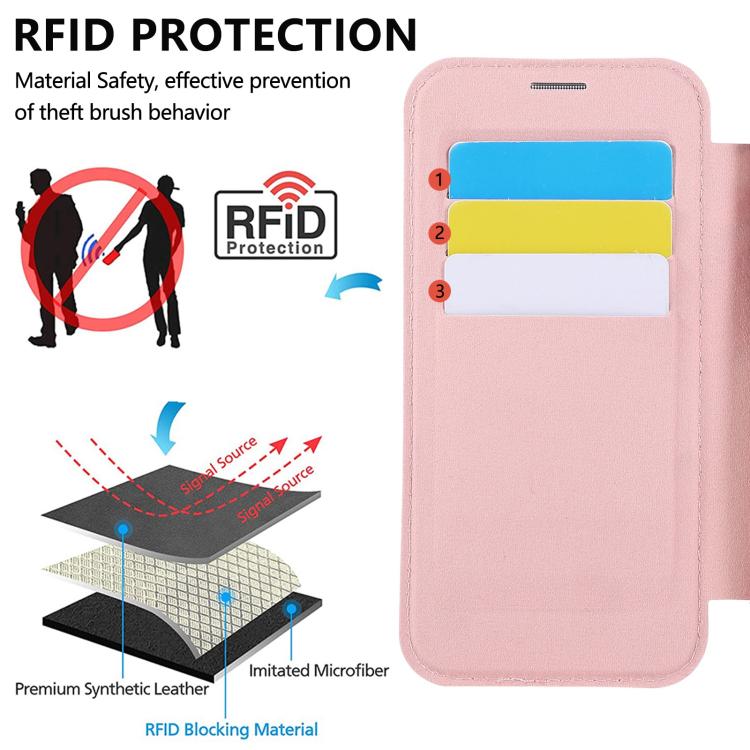 Custodia per telefono ultra sottile in ecopelle con supporto girevole e placcatura magnetica., For iPhone 16 Pro, For iPhone 16 Plus, For iPhone 16