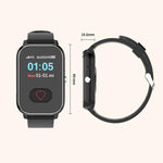 Smartwatch FA96S con schermo da 1 pollice, rete 4G e tracciamento GPS, ideale per anziani., Eurasia-Africa Version, American Version