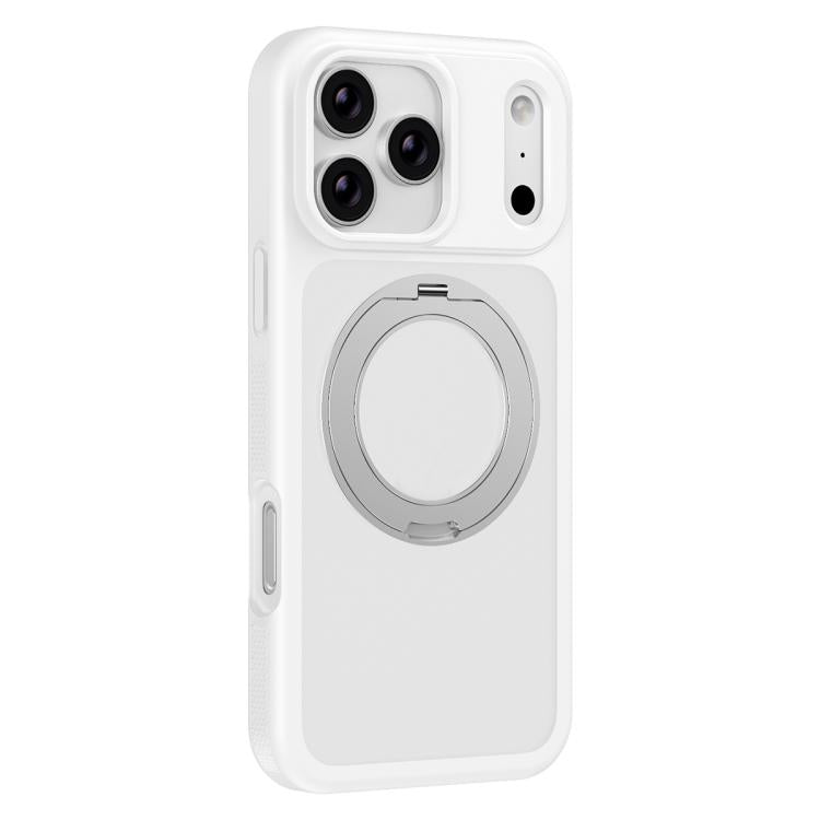 Custodia per telefono magnetica con supporto girevole, antimacchia e supporto girevole, delicata sulla pelle., For iPhone 17 Pro Max, For iPhone 17 Pro