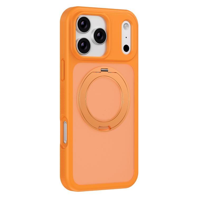 Custodia per telefono magnetica con supporto girevole, antimacchia e supporto girevole, delicata sulla pelle., For iPhone 17 Pro Max, For iPhone 17 Pro