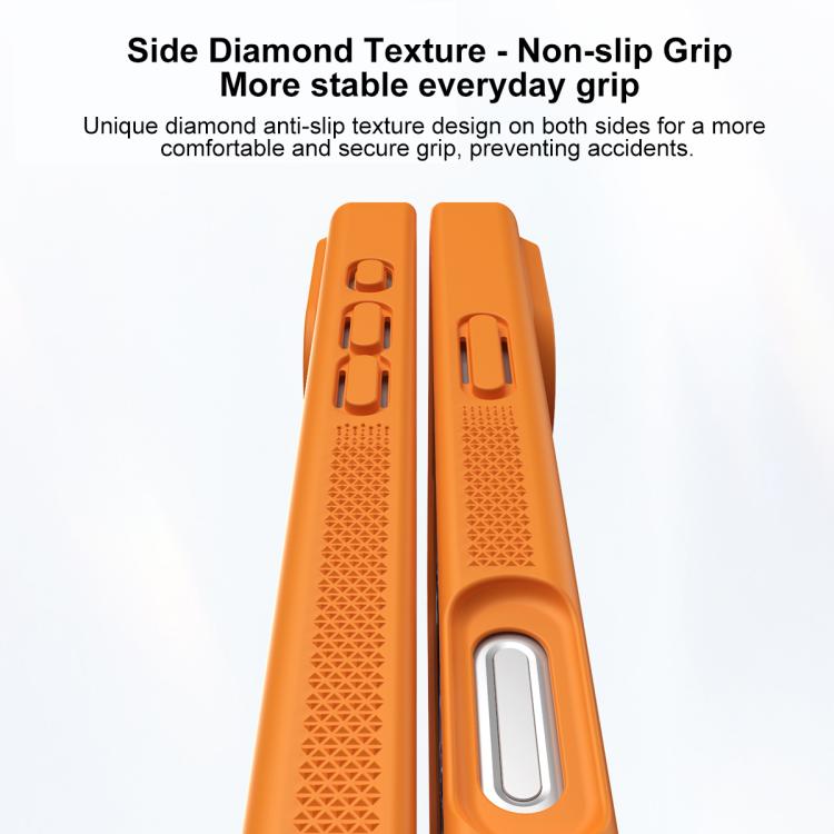 Custodia per telefono magnetica con supporto girevole, antimacchia e supporto girevole, delicata sulla pelle., For iPhone 17 Pro Max, For iPhone 17 Pro