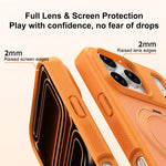 Custodia per telefono magnetica con supporto girevole, antimacchia e supporto girevole, delicata sulla pelle., For iPhone 17 Pro Max, For iPhone 17 Pro