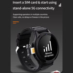 Smartwatch per bambini FA103 con schermo da 1,28 pollici, rete 4G e tracciamento GPS.