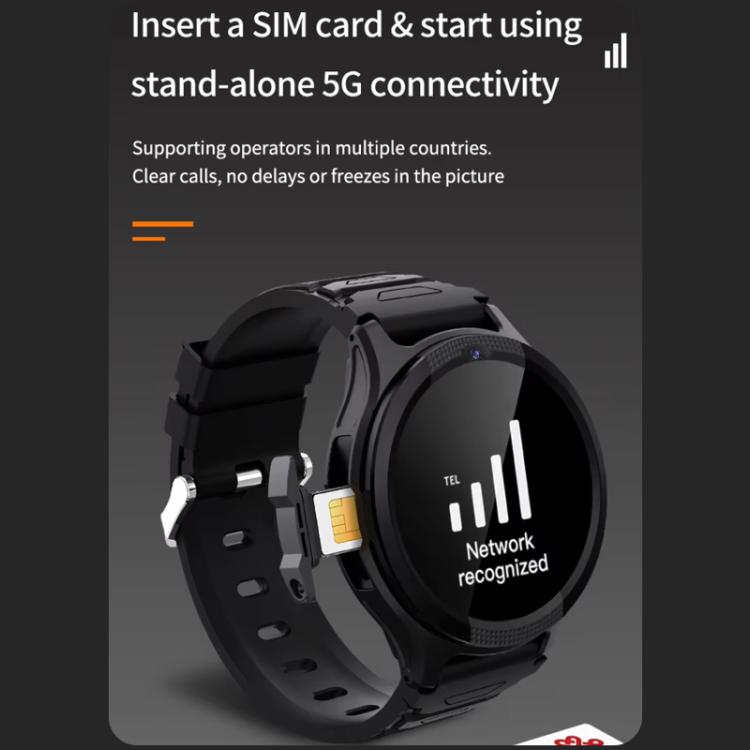 Smartwatch per bambini FA103 con schermo da 1,28 pollici, rete 4G e tracciamento GPS.