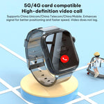 Orologio intelligente per bambini FA100 con schermo da 1,83 pollici, rete 4G, tracciamento GPS e luce lampeggiante.