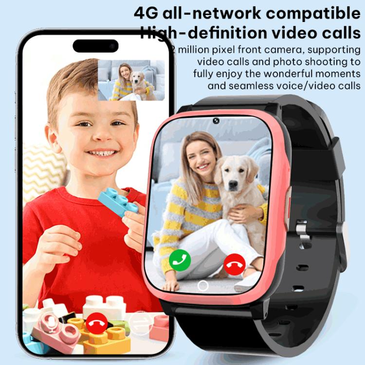 Smartwatch per bambini FA83 con schermo da 1,69 pollici, rete 4G e tracciamento GPS., Eurasia-Africa Version, American Version