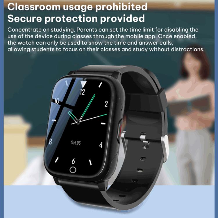 Smartwatch per bambini FA83 con schermo da 1,69 pollici, rete 4G e tracciamento GPS., Eurasia-Africa Version, American Version
