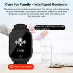 FA83S Smartwatch da 1,69 pollici con rete 4G e GPS, ideale per anziani, con supporto per il monitoraggio della frequenza cardiaca e della pressione sanguigna., Eurasia-Africa Version, American Version
