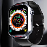 Smartwatch FA82S da 1,83 pollici con rete 4G, GPS, monitoraggio della frequenza cardiaca e della pressione sanguigna.