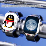 Smartwatch FA82S da 1,83 pollici con rete 4G, GPS, monitoraggio della frequenza cardiaca e della pressione sanguigna.