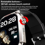Smartwatch FA82S da 1,83 pollici con rete 4G, GPS, monitoraggio della frequenza cardiaca e della pressione sanguigna.