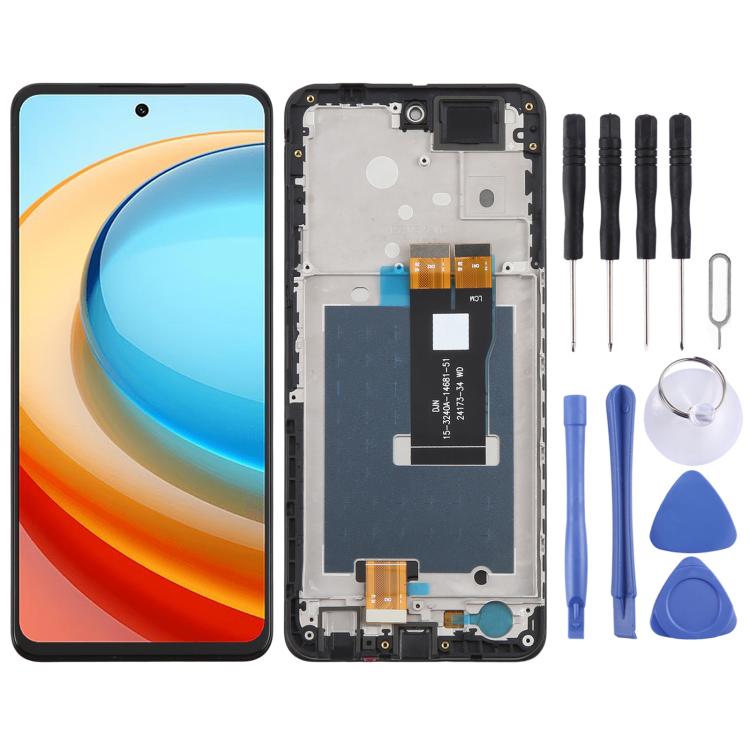 Display LCD con touch screen e cornice per smartphone ZTE