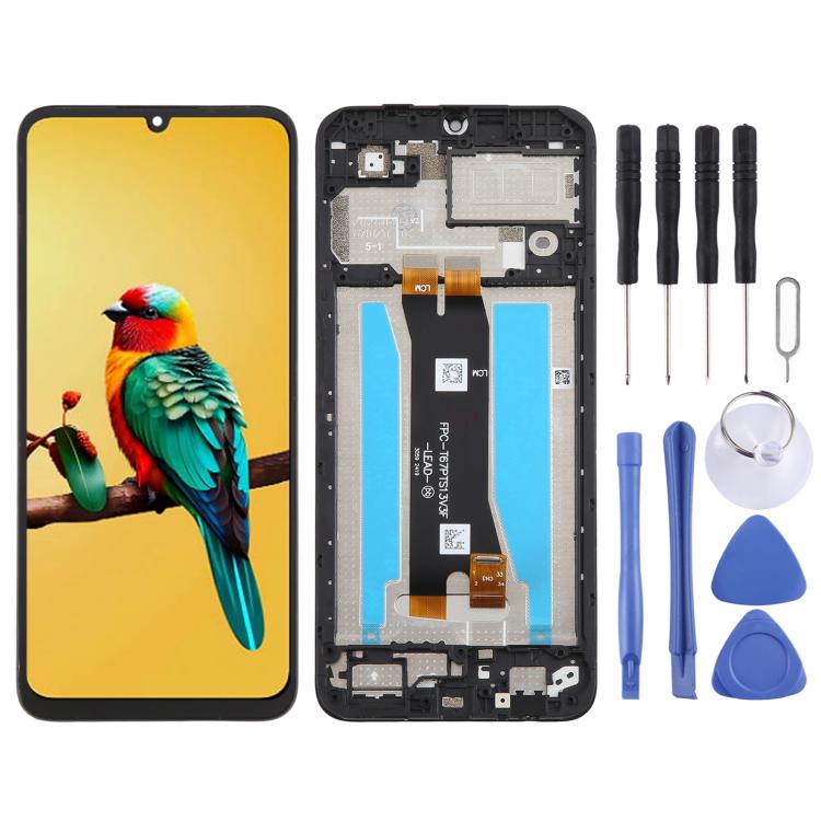 Display LCD con touch screen e cornice per smartphone ZTE