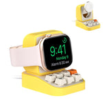 XDcase per Apple Watch, design macchina da scrivere, supporto di ricarica per smartwatch