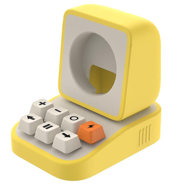 XDcase per Apple Watch, design macchina da scrivere, supporto di ricarica per smartwatch