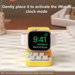 XDcase per Apple Watch, design macchina da scrivere, supporto di ricarica per smartwatch
