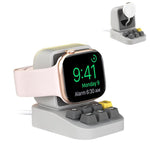 XDcase per Apple Watch, design macchina da scrivere, supporto di ricarica per smartwatch