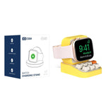 XDcase per Apple Watch, design macchina da scrivere, supporto di ricarica per smartwatch