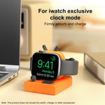 XDcase per Apple Watch, design per computer, supporto di ricarica per smartwatch