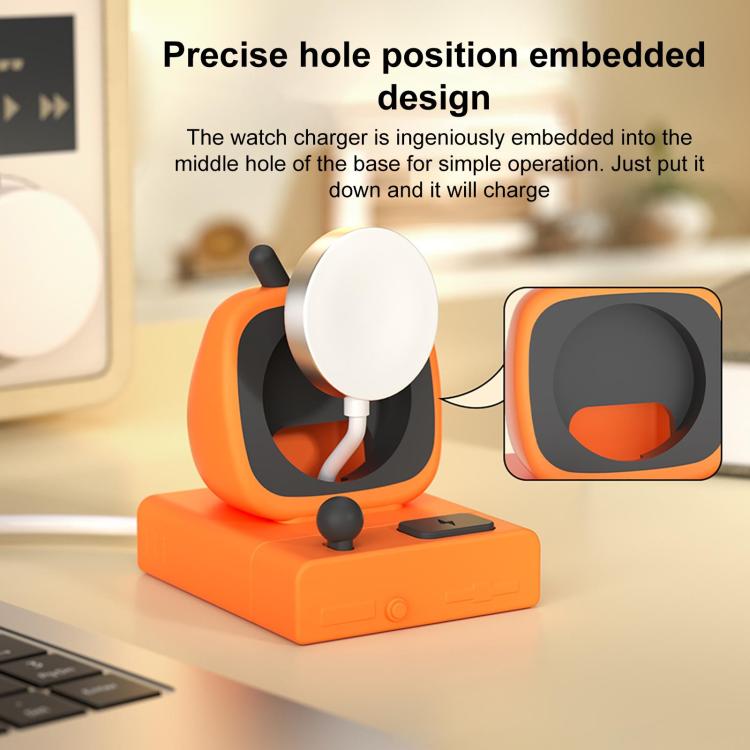 XDcase per Apple Watch, design per computer, supporto di ricarica per smartwatch