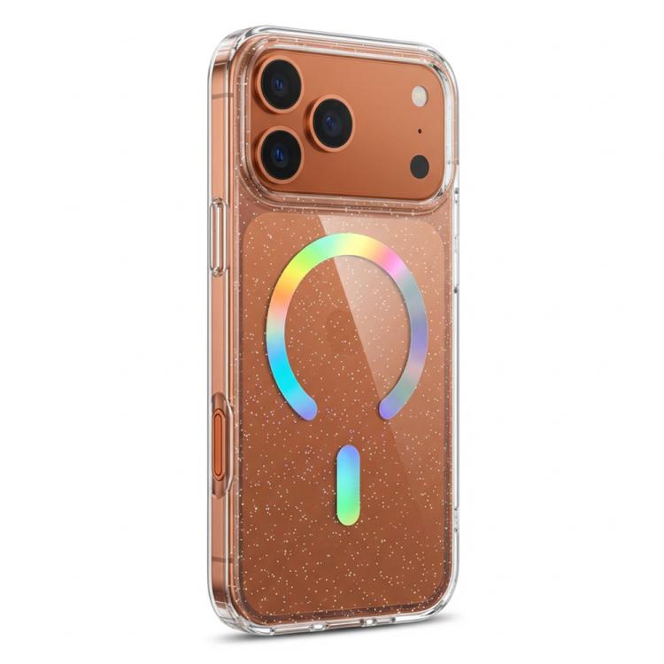 Custodia magnetica in TPU con glitter per telefono, For iPhone 17 Pro Max, For iPhone 17 Pro