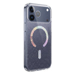 Custodia magnetica in TPU con glitter per telefono, For iPhone 17 Pro Max, For iPhone 17 Pro