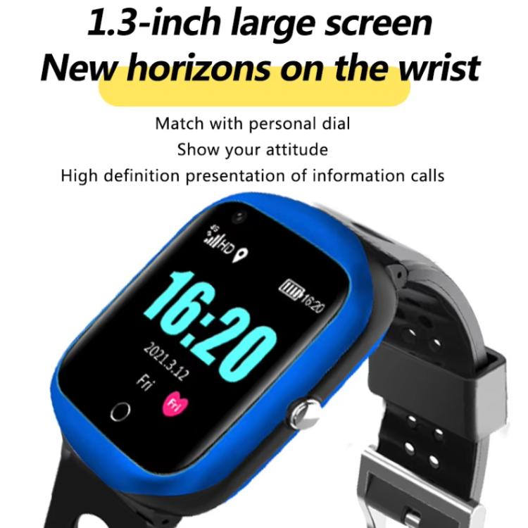 Smartwatch per studenti FA66 con schermo da 1,3 pollici, rete 4G e tracciamento GPS., Eurasia-Africa Version, American Version