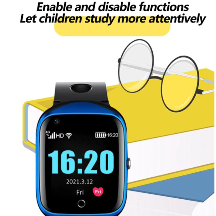 Smartwatch per studenti FA66 con schermo da 1,3 pollici, rete 4G e tracciamento GPS., Eurasia-Africa Version, American Version