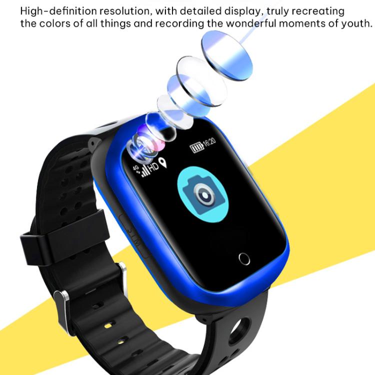 Smartwatch per studenti FA66 con schermo da 1,3 pollici, rete 4G e tracciamento GPS., Eurasia-Africa Version, American Version