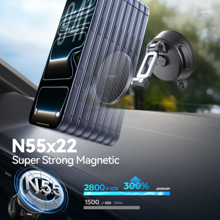 Supporto magnetico pieghevole per telefono da auto JOYROOM JR-ZS510, JR-ZS510