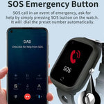 Smartwatch FA66S da 1,3 pollici con schermo da 1,3 pollici, rete 4G, tracciamento GPS, supporto per monitoraggio della frequenza cardiaca e della pressione sanguigna., Eurasia-Africa Version, American Version