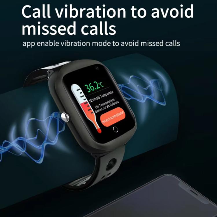 Smartwatch FA66S da 1,3 pollici con schermo da 1,3 pollici, rete 4G, tracciamento GPS, supporto per monitoraggio della frequenza cardiaca e della pressione sanguigna., Eurasia-Africa Version, American Version
