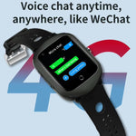 Smartwatch FA66S da 1,3 pollici con schermo da 1,3 pollici, rete 4G, tracciamento GPS, supporto per monitoraggio della frequenza cardiaca e della pressione sanguigna., Eurasia-Africa Version, American Version