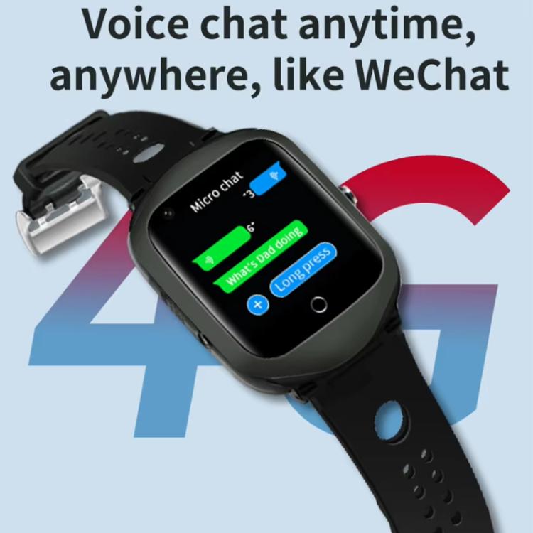 Smartwatch FA66S da 1,3 pollici con schermo da 1,3 pollici, rete 4G, tracciamento GPS, supporto per monitoraggio della frequenza cardiaca e della pressione sanguigna., Eurasia-Africa Version, American Version