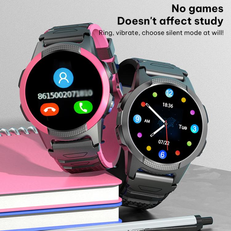 Smartwatch per bambini FA56 con schermo da 1,28 pollici, rete 4G e tracciamento GPS., Eurasia-Africa Version, American Version