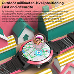 Smartwatch per bambini FA56 con schermo da 1,28 pollici, rete 4G e tracciamento GPS., Eurasia-Africa Version, American Version