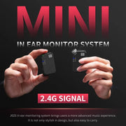 Sistema monitoraggio wireless in-ear XTUGA J02S 2.4G
